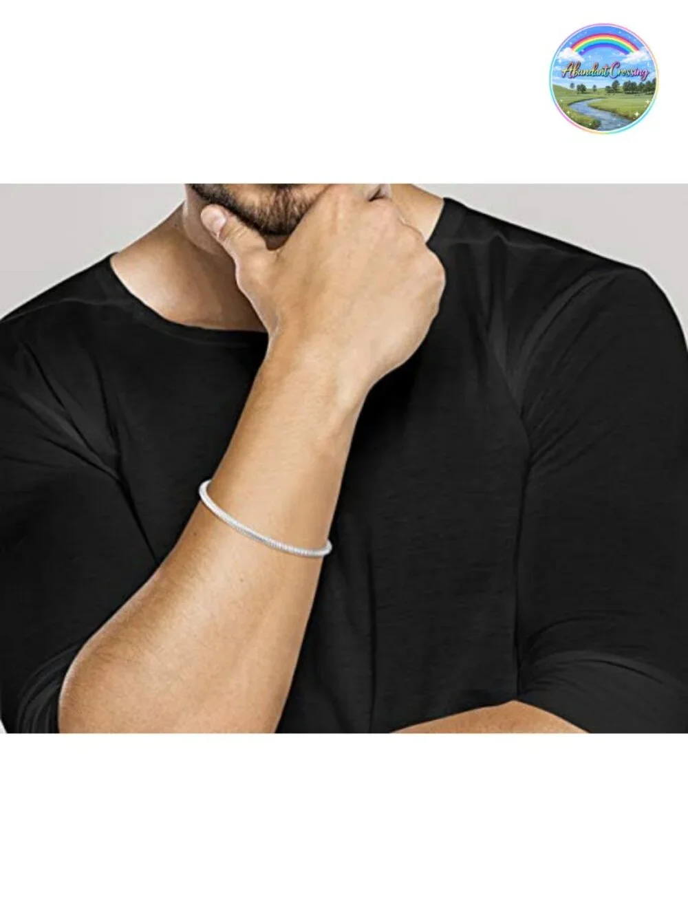 Solid 925 Sterling Silver Snake Chain Bracelet 3mm